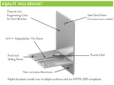 Alpha H Bracket Horizontal Eco Cladding